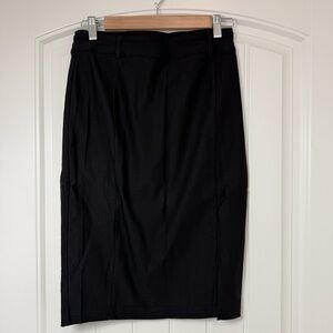 Black Pencil Skirt Knee-Length for Cocktail